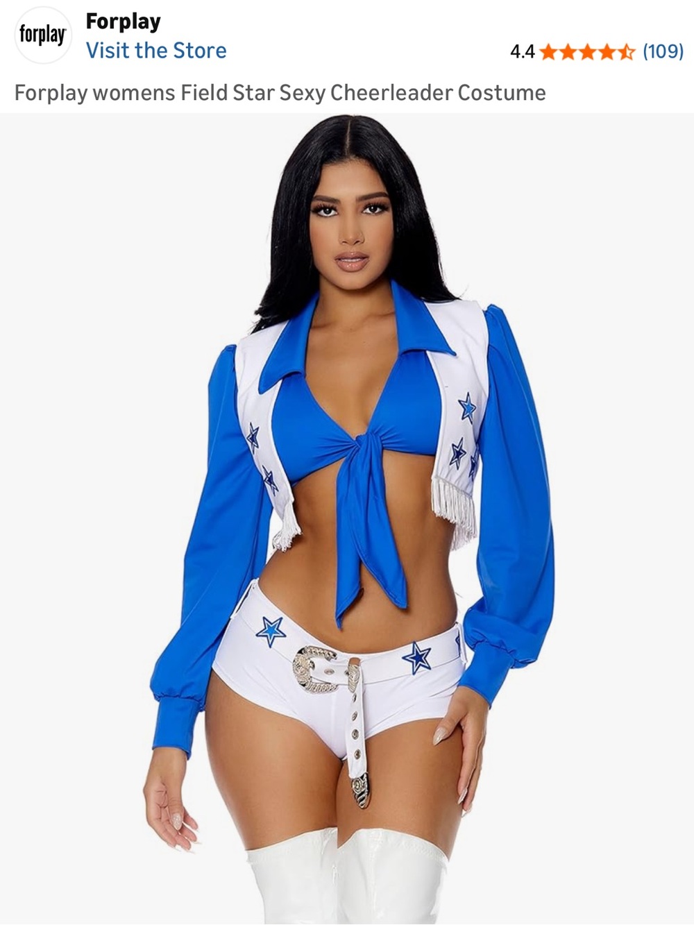 NWT Dallas Cowboy Cheerleader Costume